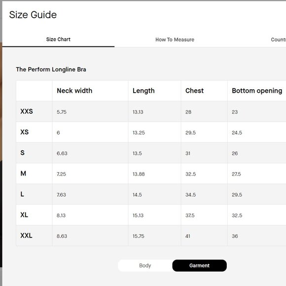 The Perform longline sport bra size medium - Picture 8 of 8